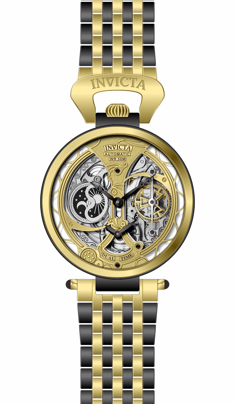 Band for Invicta Objet D Art Men 36998