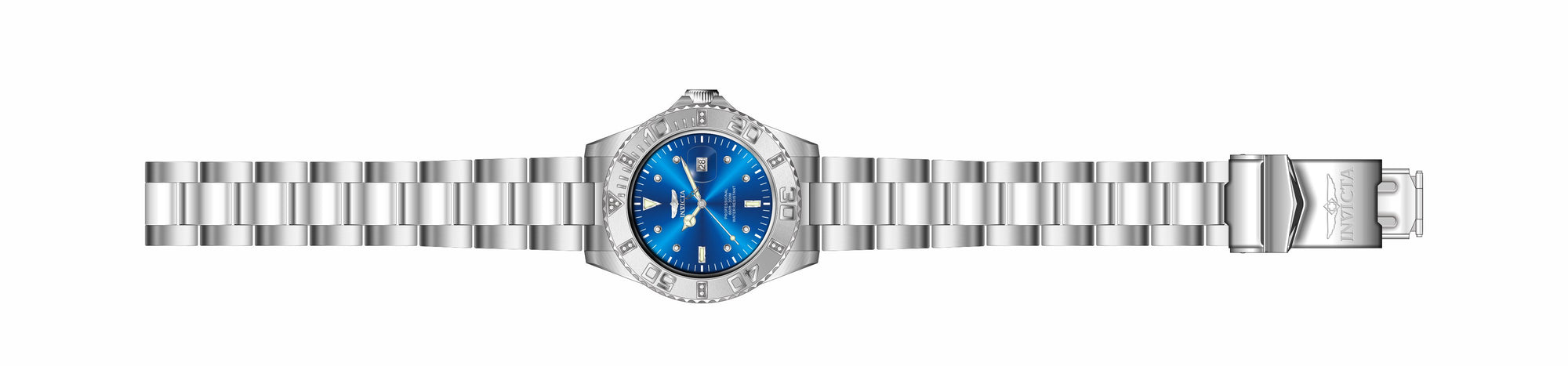 Band for Invicta Pro Diver Zager Exclusive Lady 37016