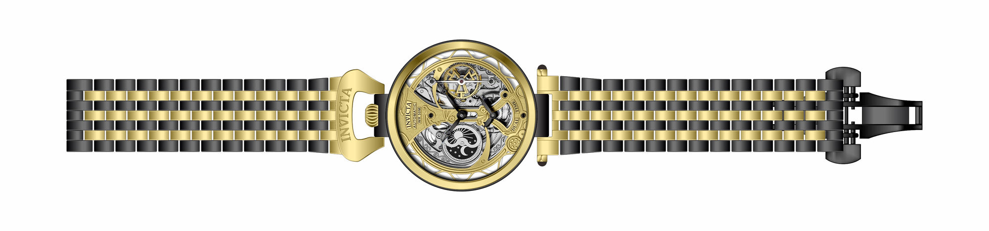 Band for Invicta Objet D Art Men 36998