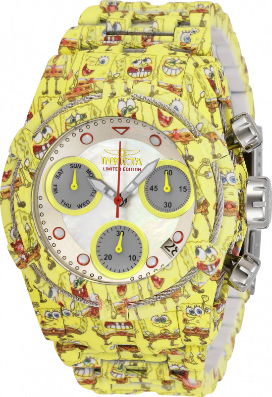 Band for Invicta Sponge Bob 33400 Sponge Bob