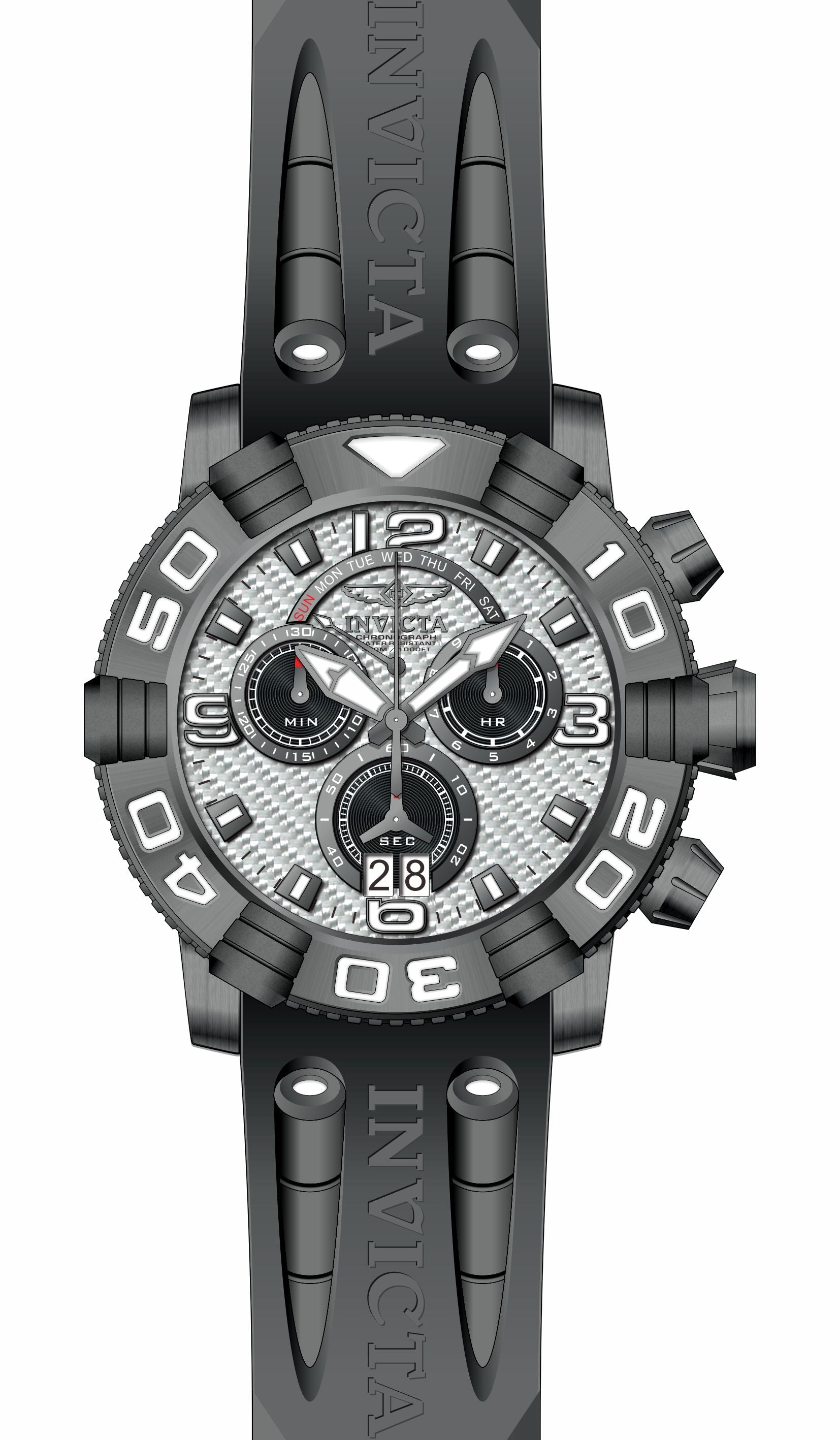 Parts for Invicta Sea Hunter Men 37401