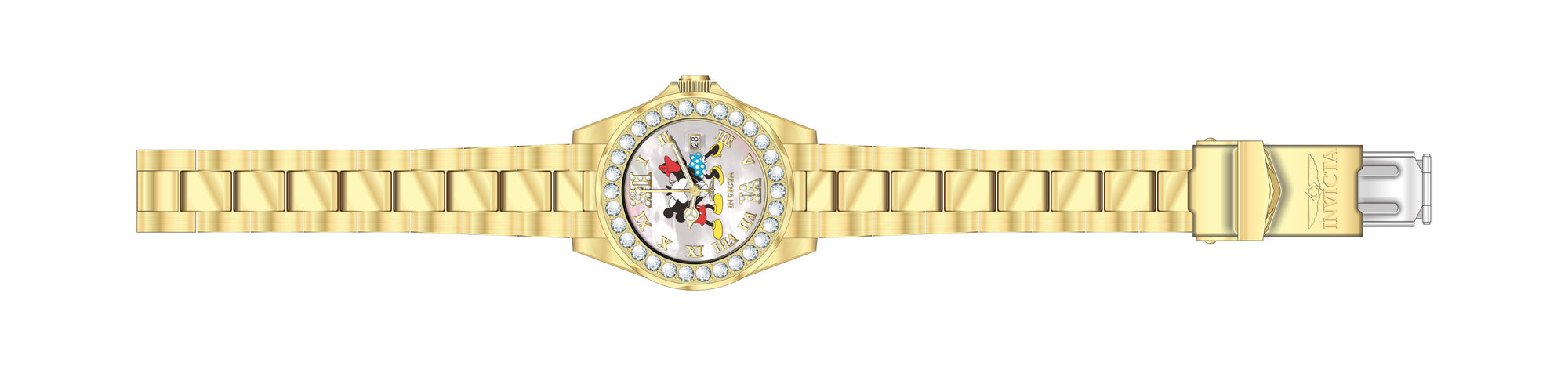 Band for Invicta Disney Limited Edition Mickey Mouse Lady 37402