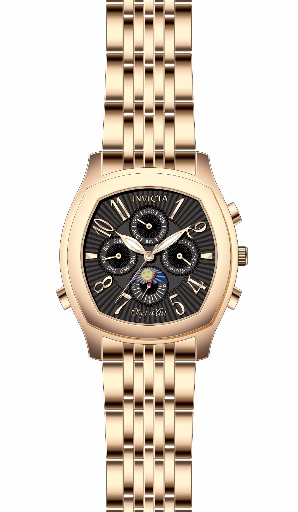 Parts for Invicta Objet D Art Men 37658