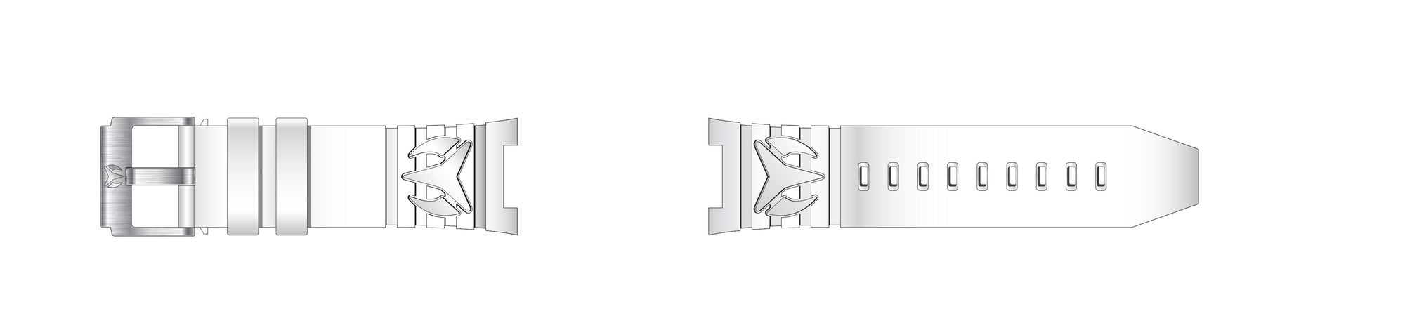 Band For Technomarine TM-222076