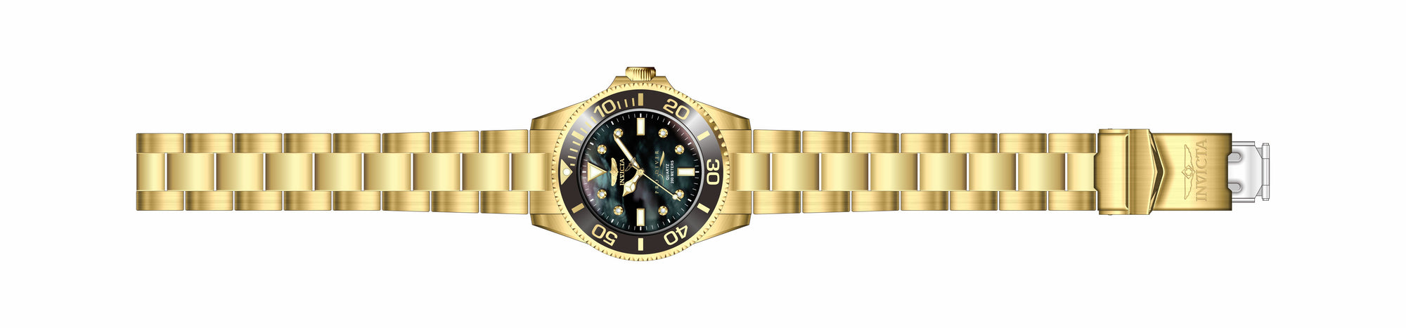 Band for Invicta Pro Diver Lady 37697