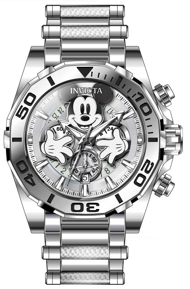 Parts for Invicta Disney Limited Edition Mickey Mouse Men 37813