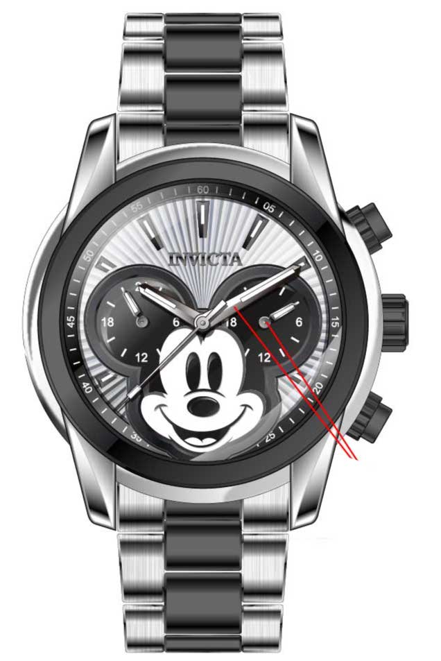Parts for Invicta Disney Limited Edition Mickey Mouse Men 37821
