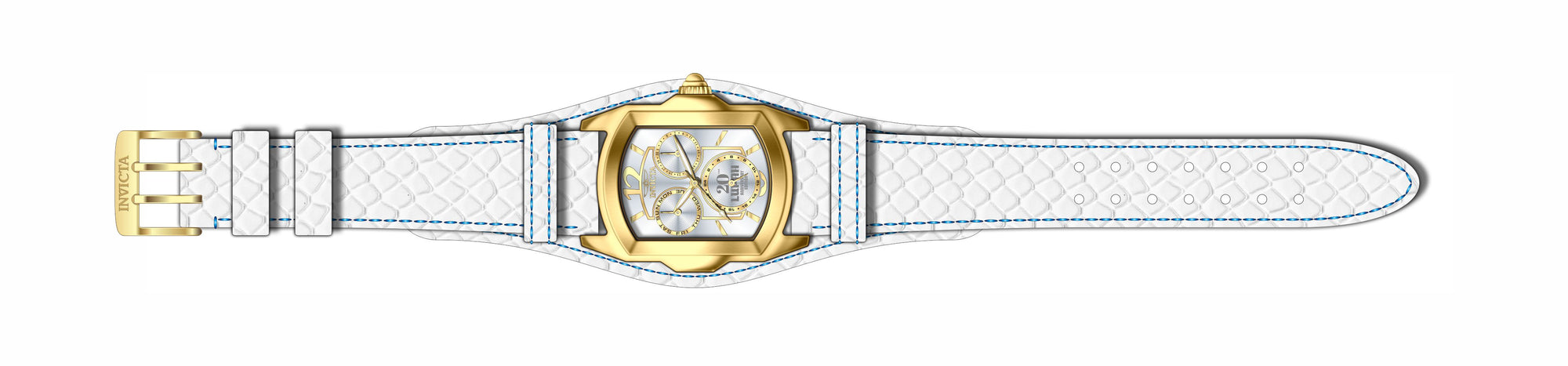 Band for Invicta Lupah Lady 38008