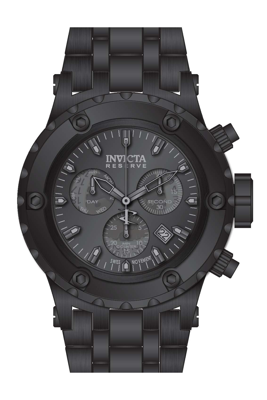 Parts for Invicta Reserve Specialty Subaqua Men 35100