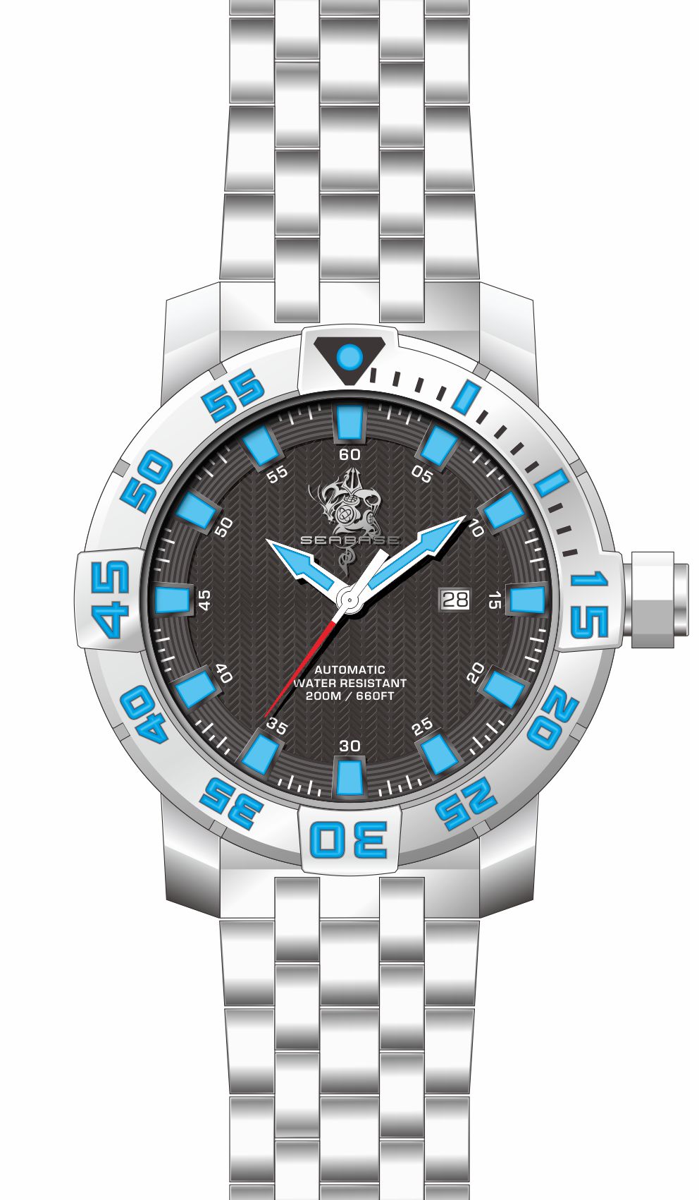 Parts for Invicta Sea Base Men 38232