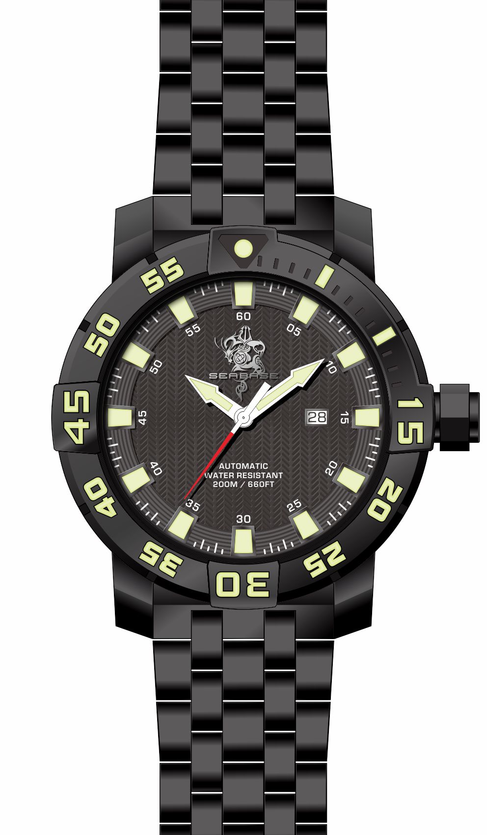 Parts for Invicta Sea Base Men 38234