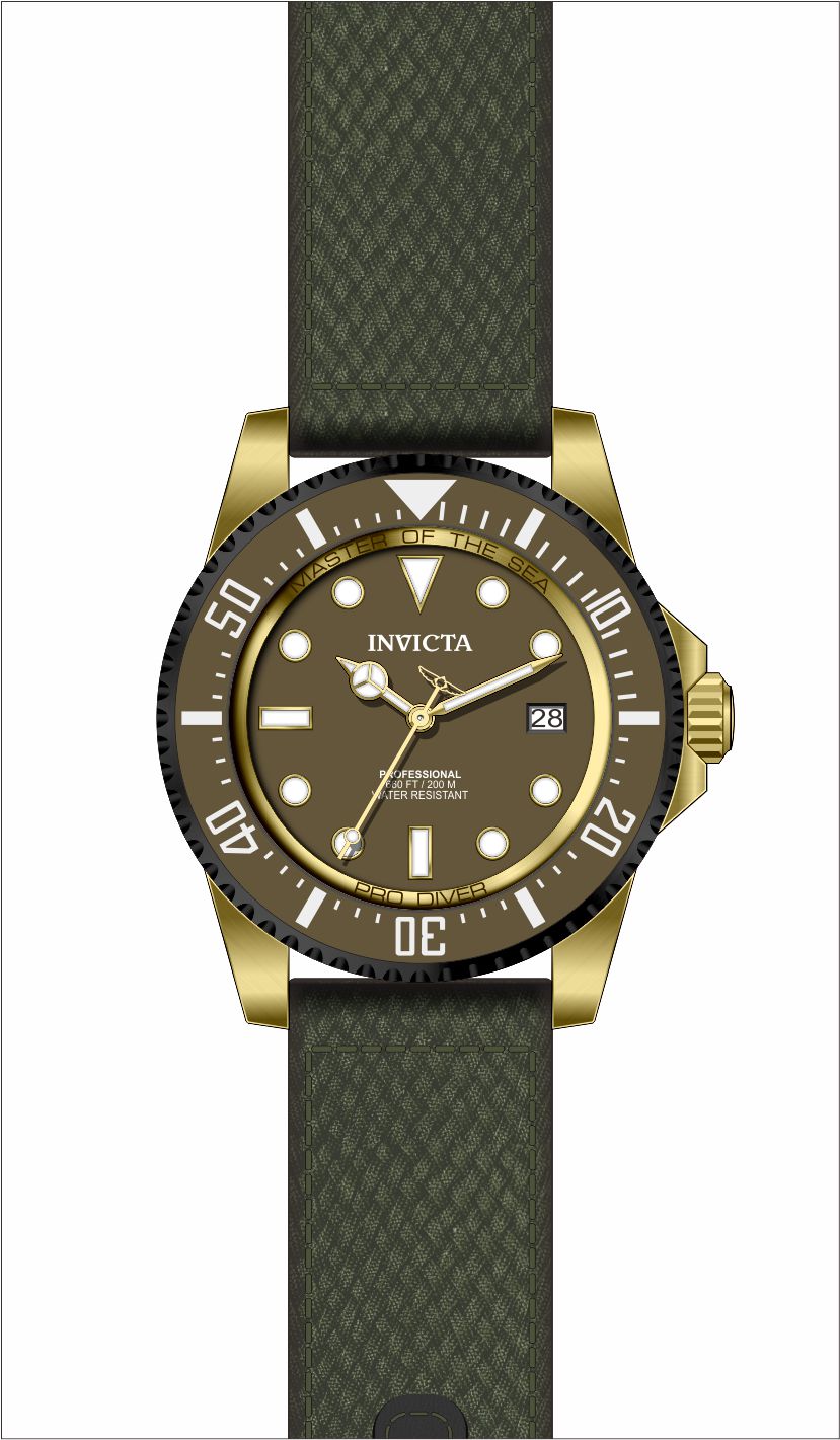 Band for Invicta Pro Diver Men 38240
