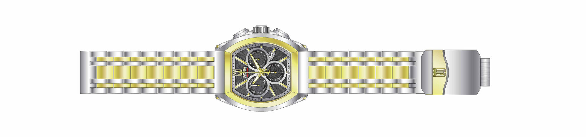 Parts for Invicta JT Men 37445