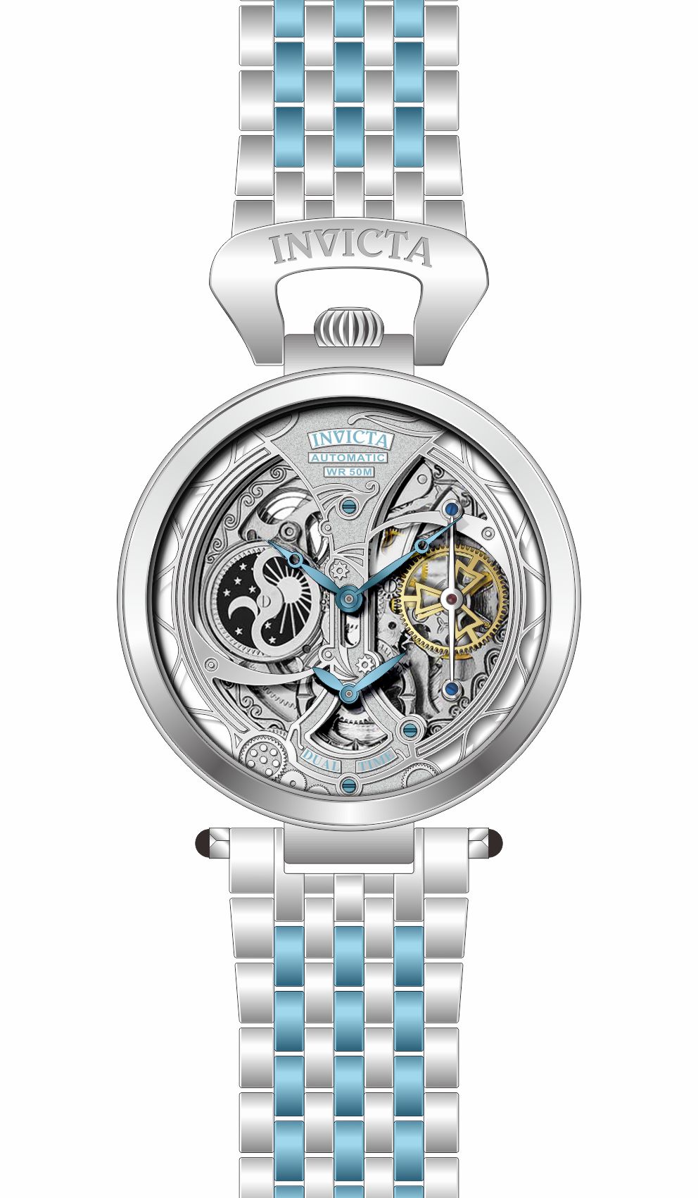 Band for Invicta Objet D Art Men 38325