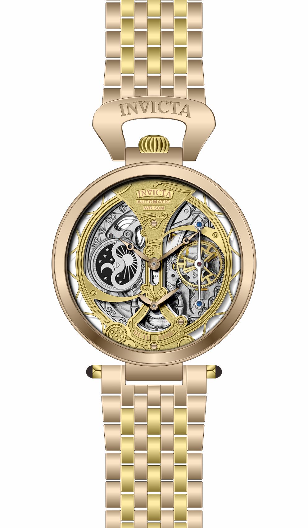 Band for Invicta Objet D Art Men 38326