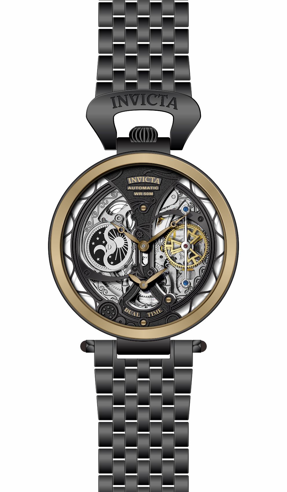 Band for Invicta Objet D Art Men 38327