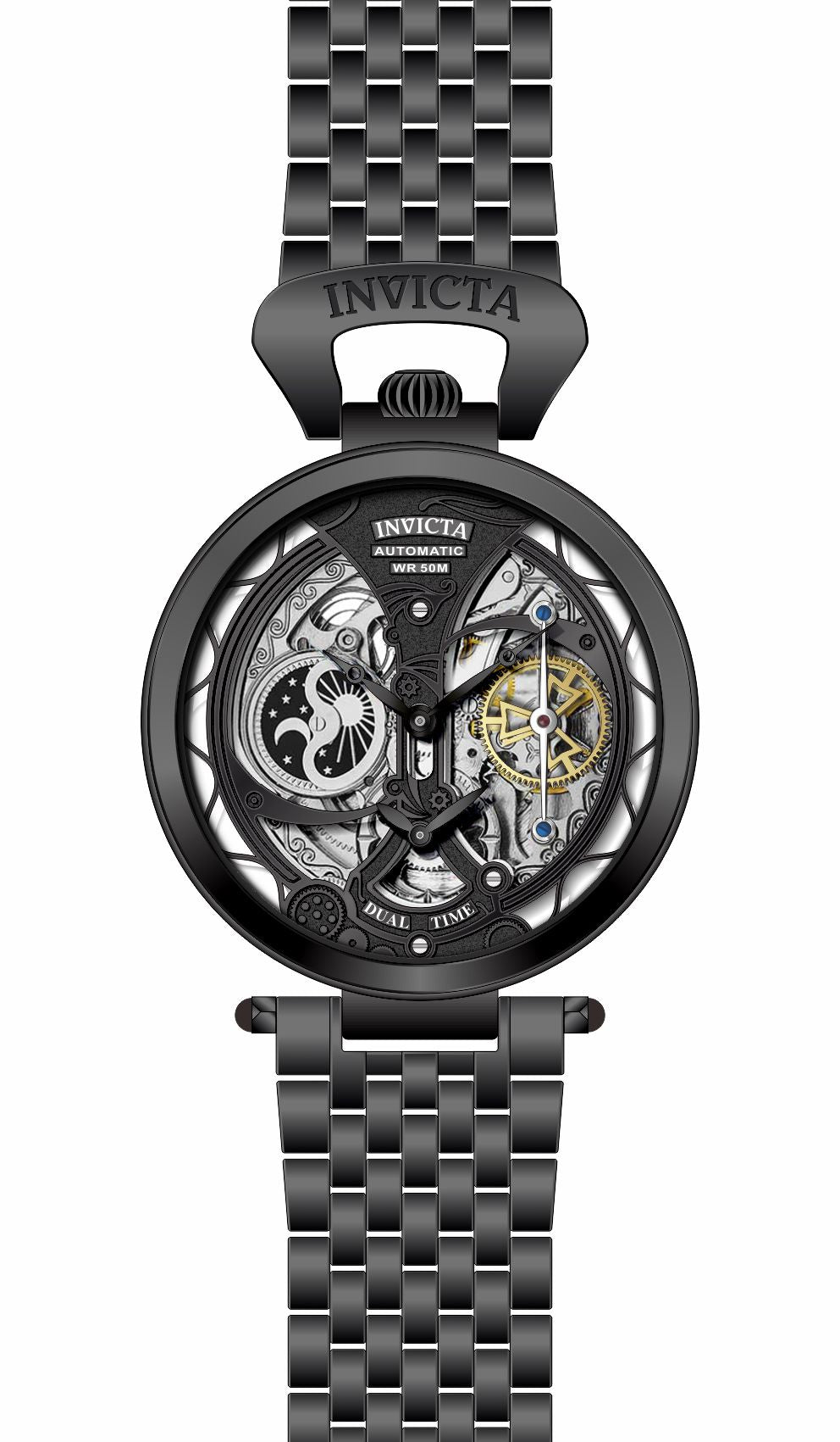 Band for Invicta Objet D Art Men 38386