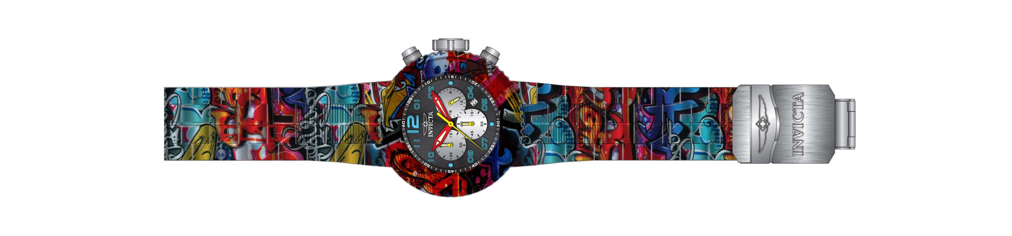 Band for Invicta Pro Diver Zager Exclusive Men 36779