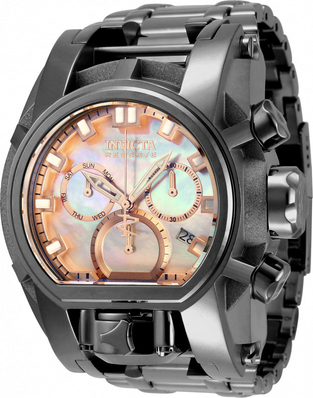 Band for Invicta Reserve 34132 Reserve Bolt Zeus Magnum