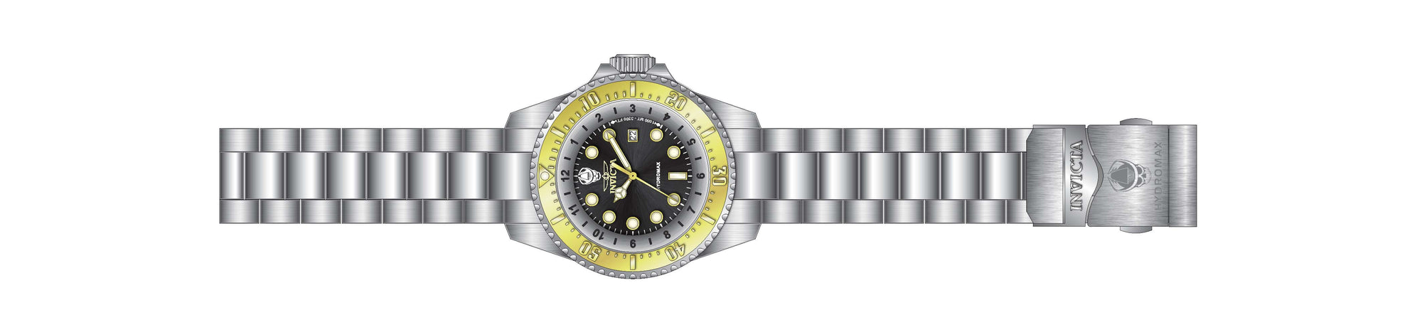 Band for Invicta Hydromax Men 38016
