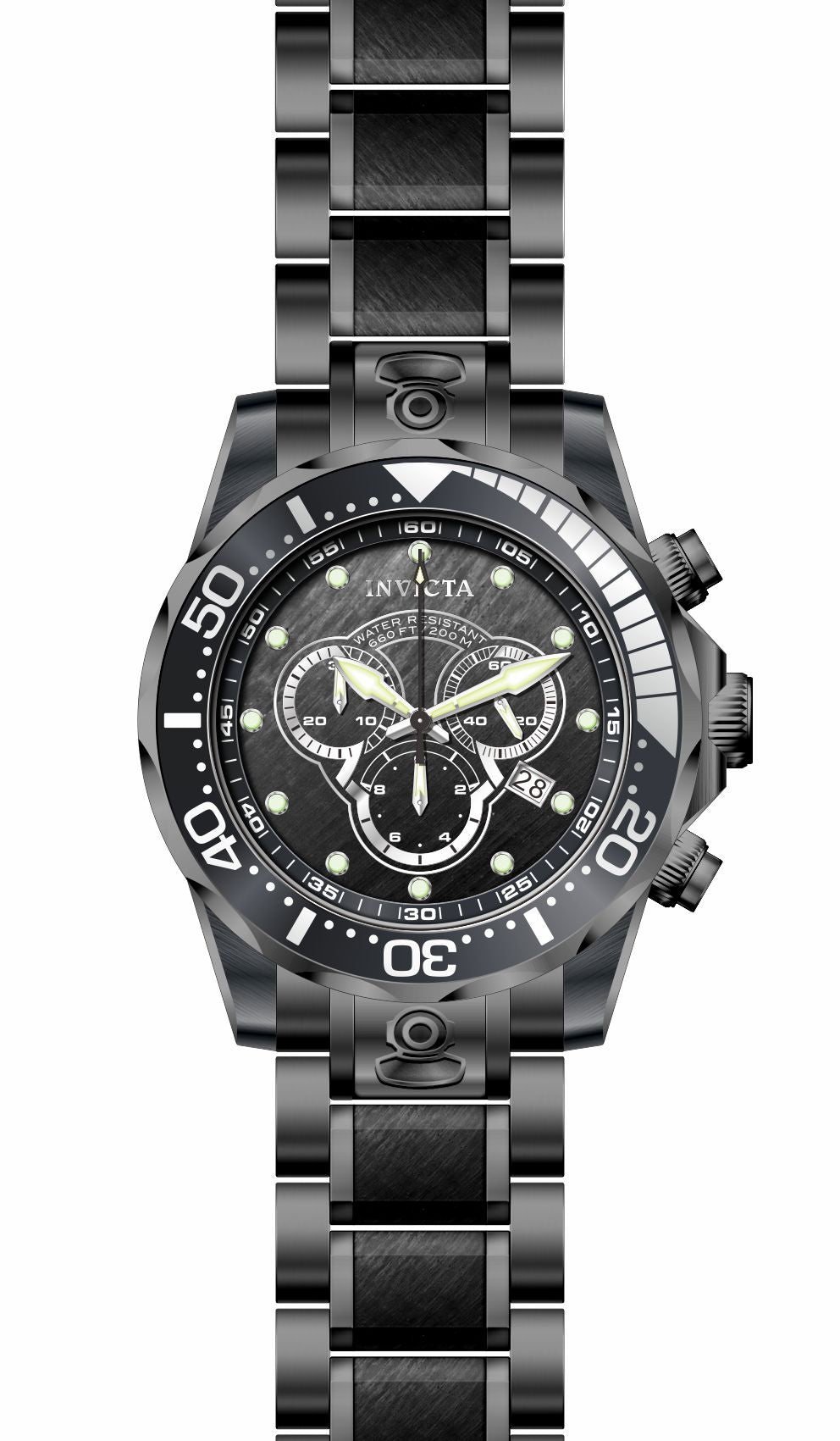 Band for Invicta Pro Diver Men 38675