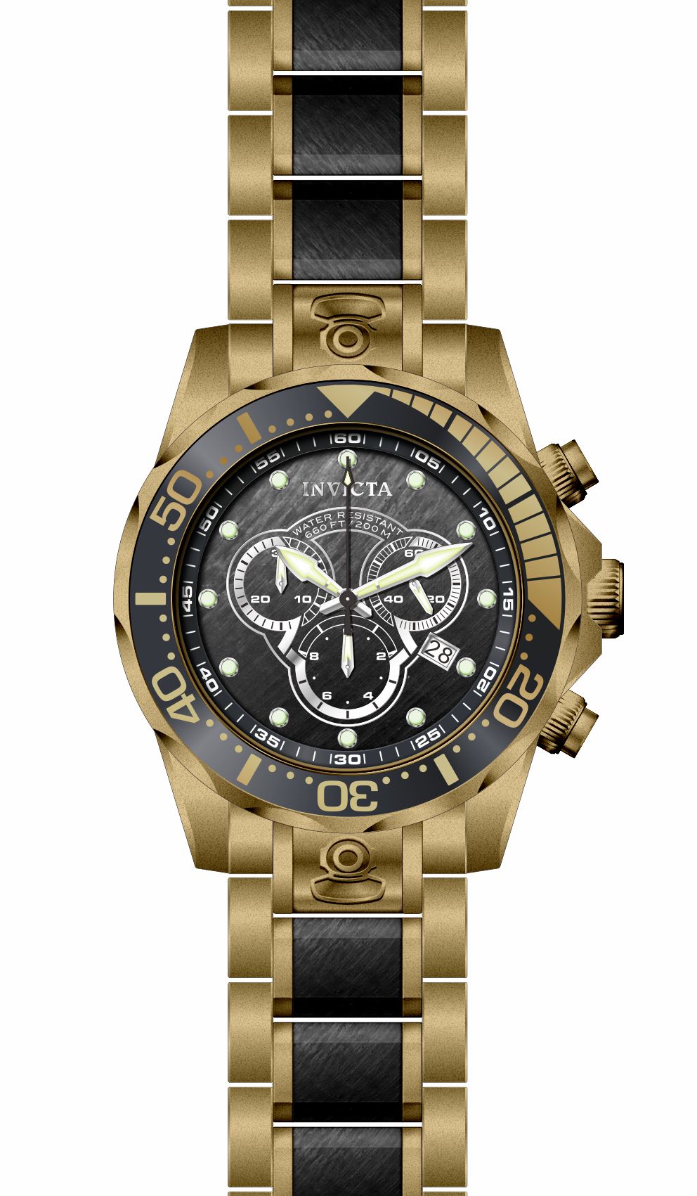 Band for Invicta Pro Diver Men 38676