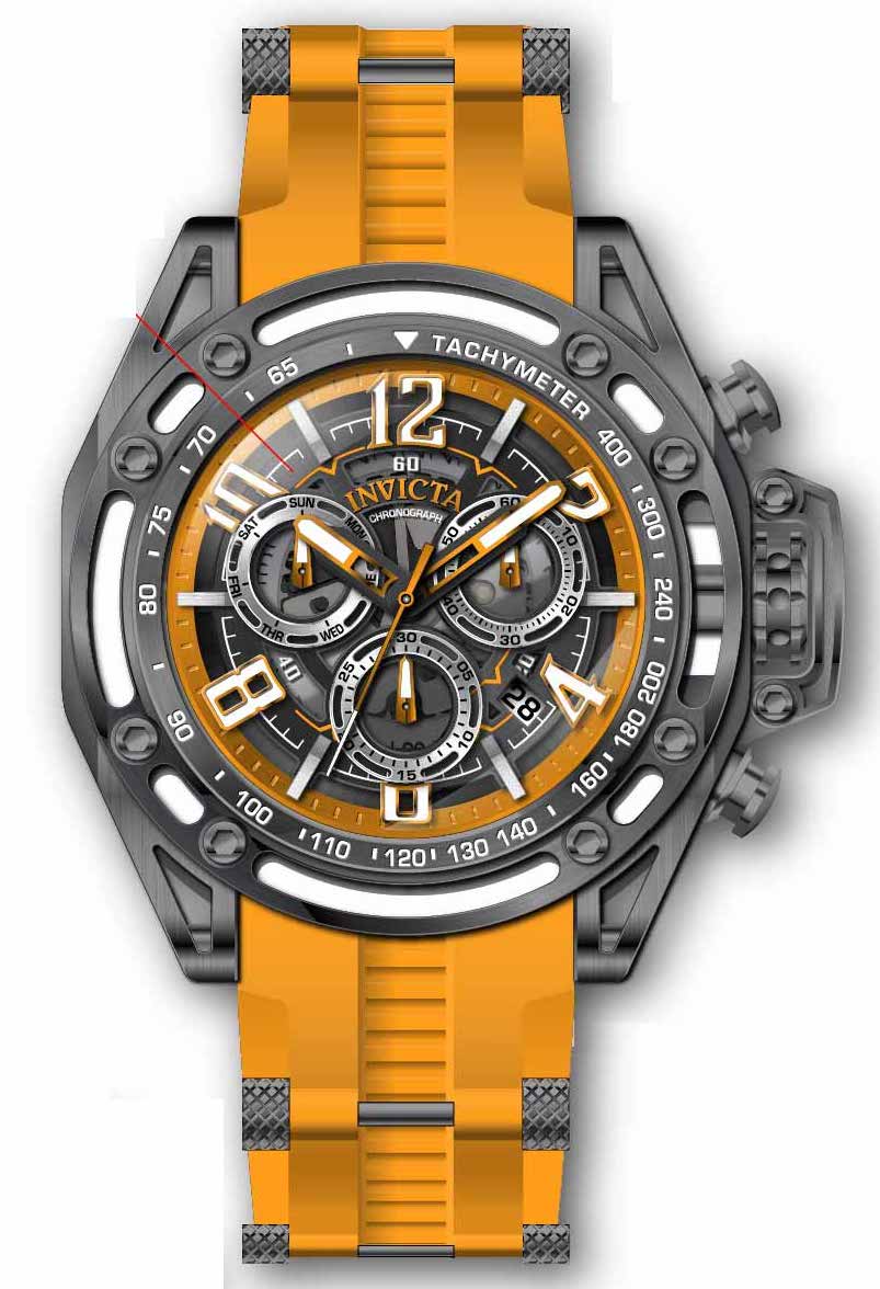 Band for Invicta S1 Rally Men 39133