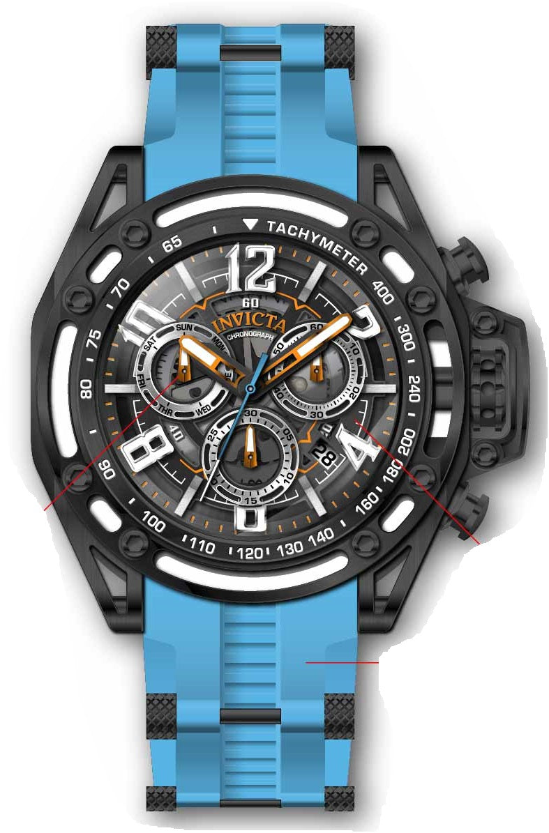 Band for Invicta S1 Rally Men 39135