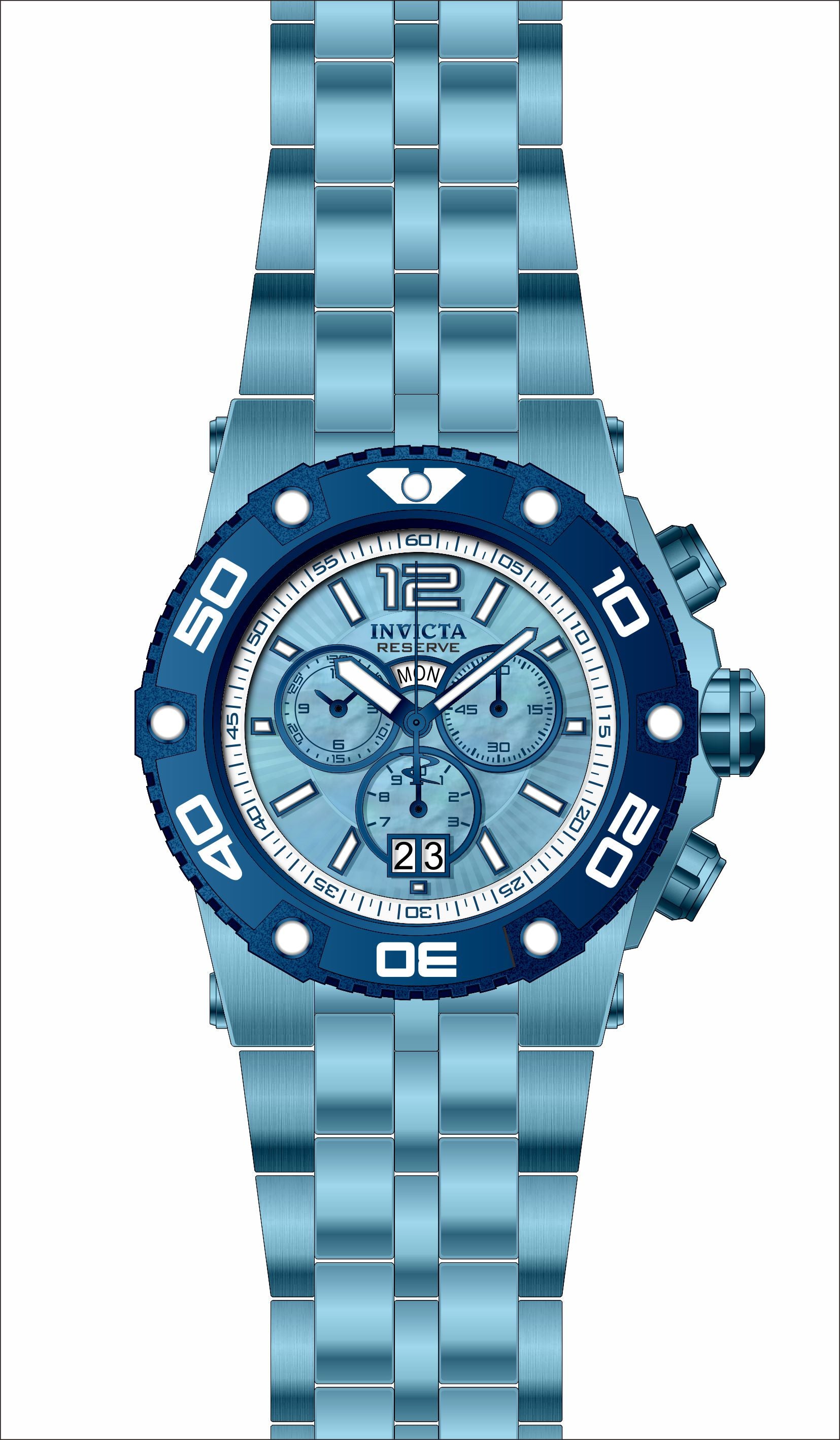 Band for Invicta Speedway Men 39197