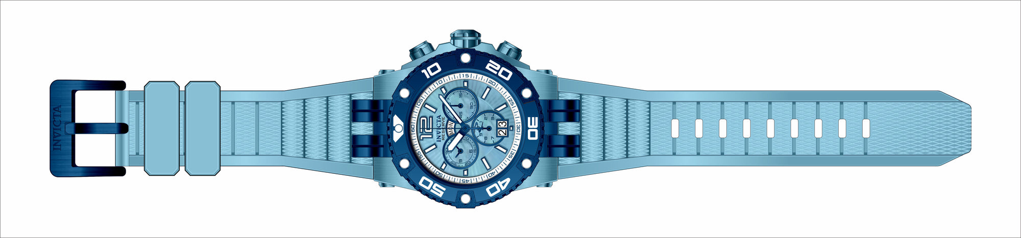 Band for Invicta Speedway Men 39206