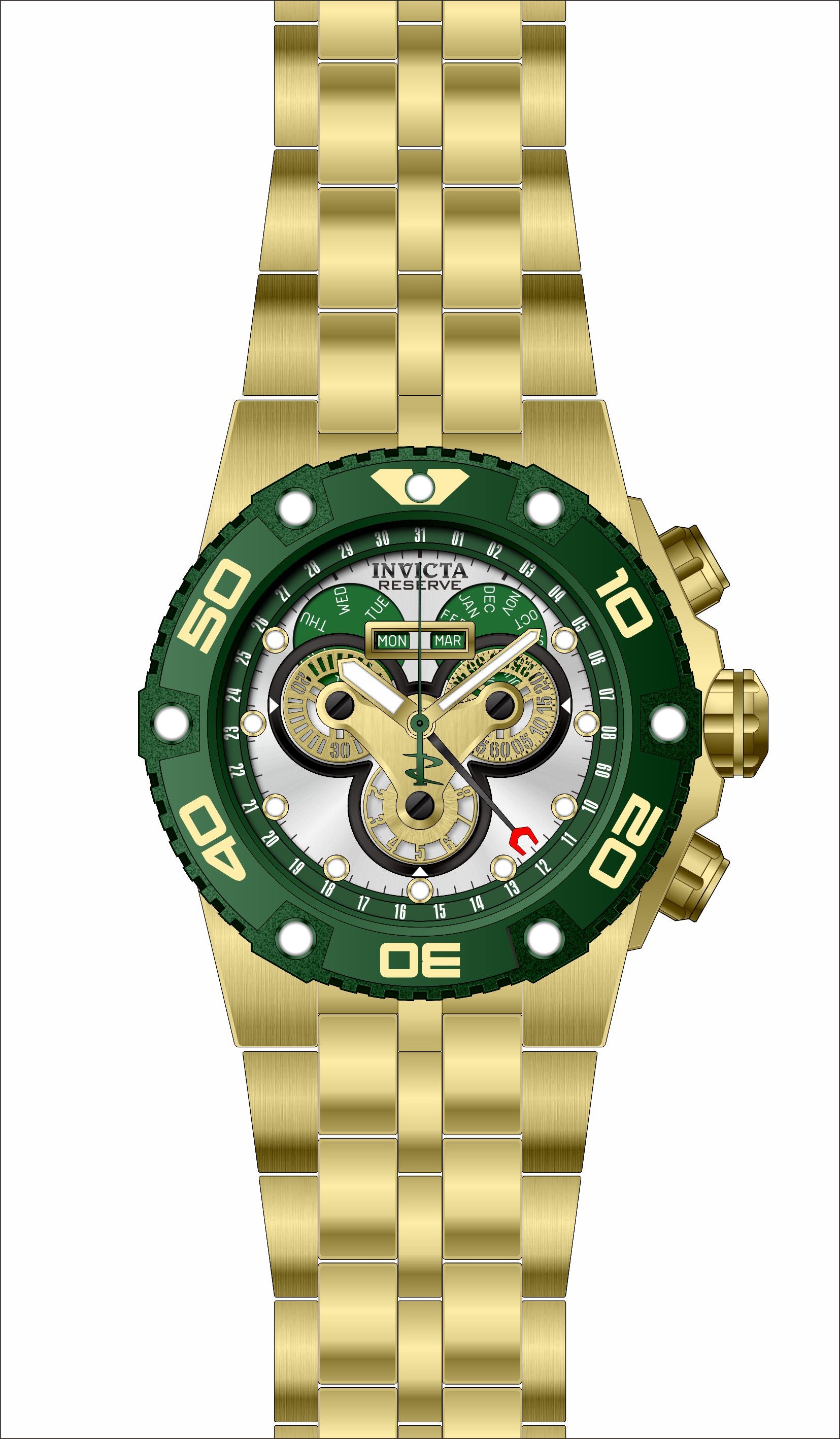 Band for Invicta Speedway Men 39212