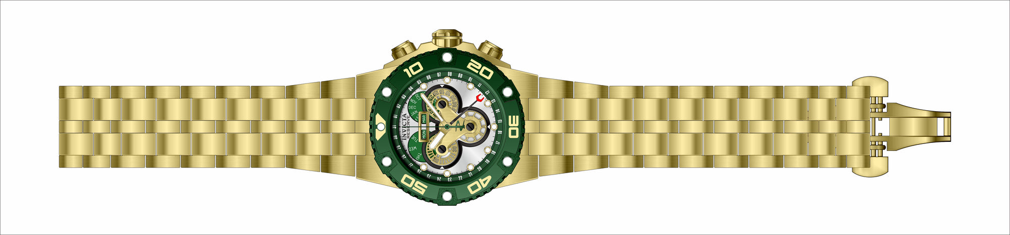 Band for Invicta Speedway Men 39212