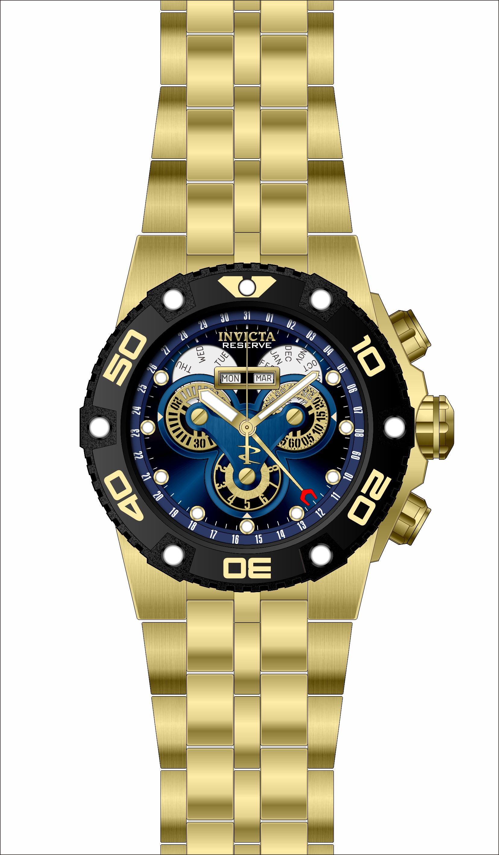 Parts for Invicta Speedway Men 39213