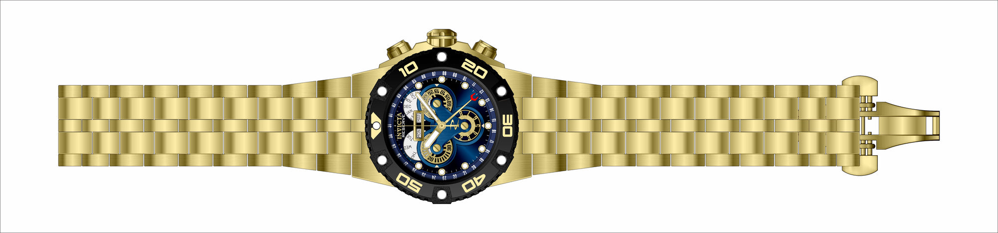 Band for Invicta Speedway Men 39213