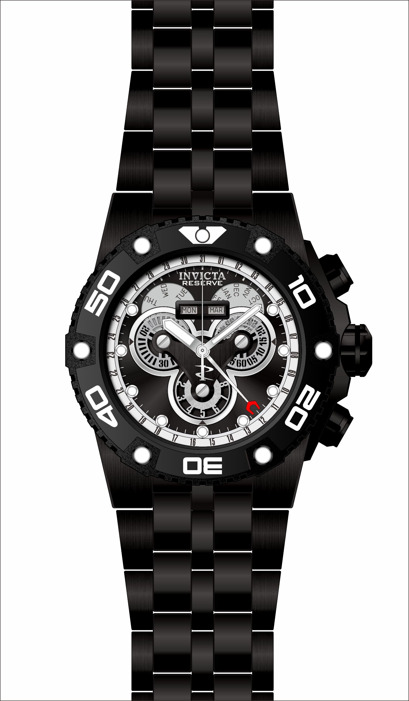 Parts for Invicta Speedway Men 39214