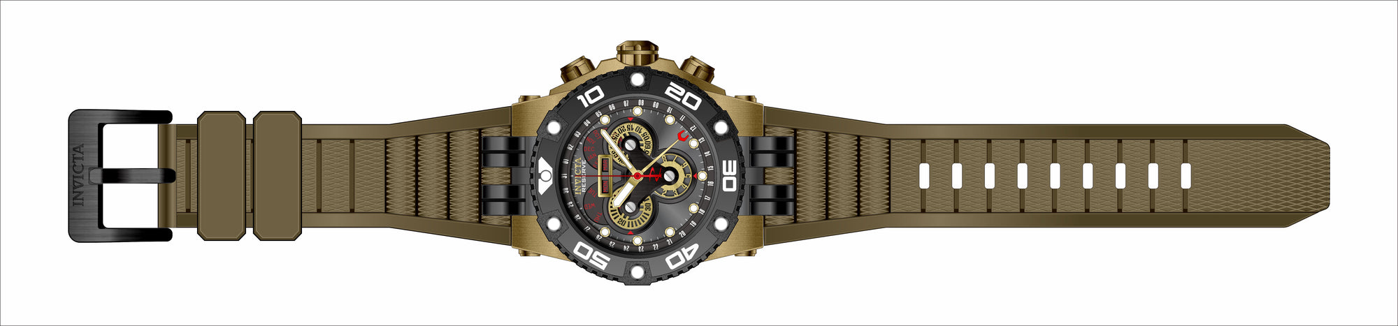 Band for Invicta Speedway Men 39223