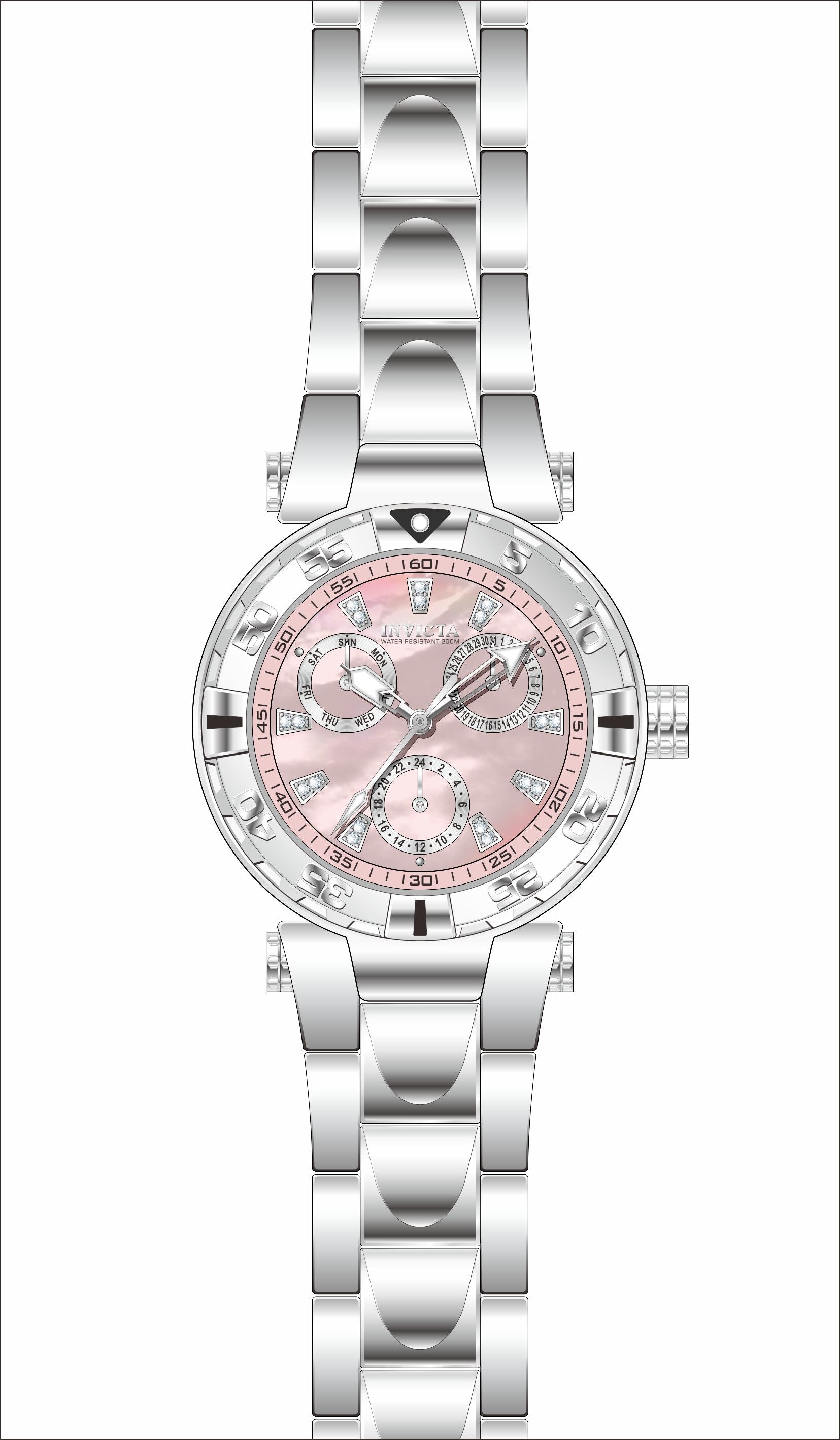 Parts for Invicta Subaqua Lady 39226