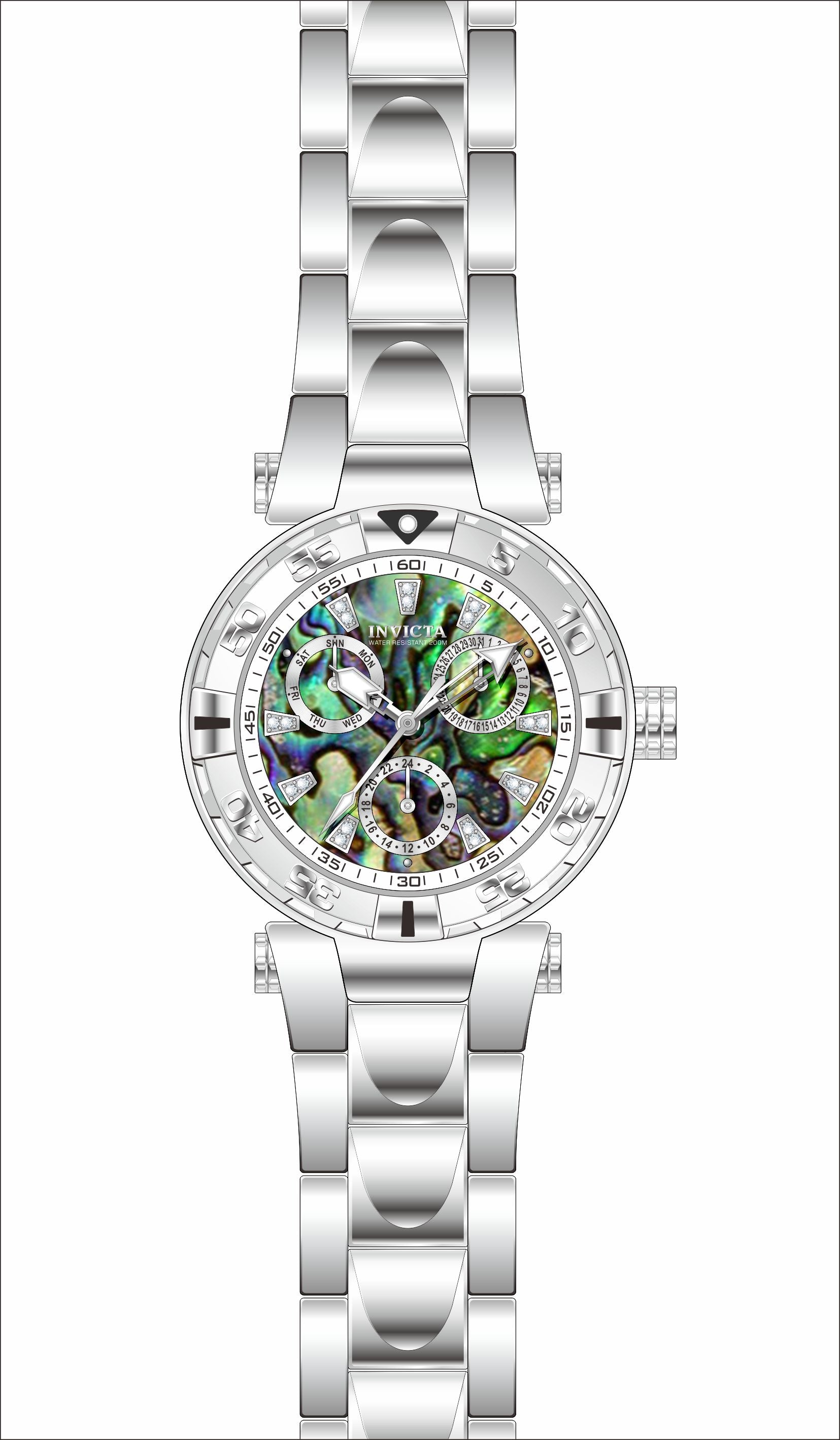 Parts for Invicta Subaqua Lady 39227