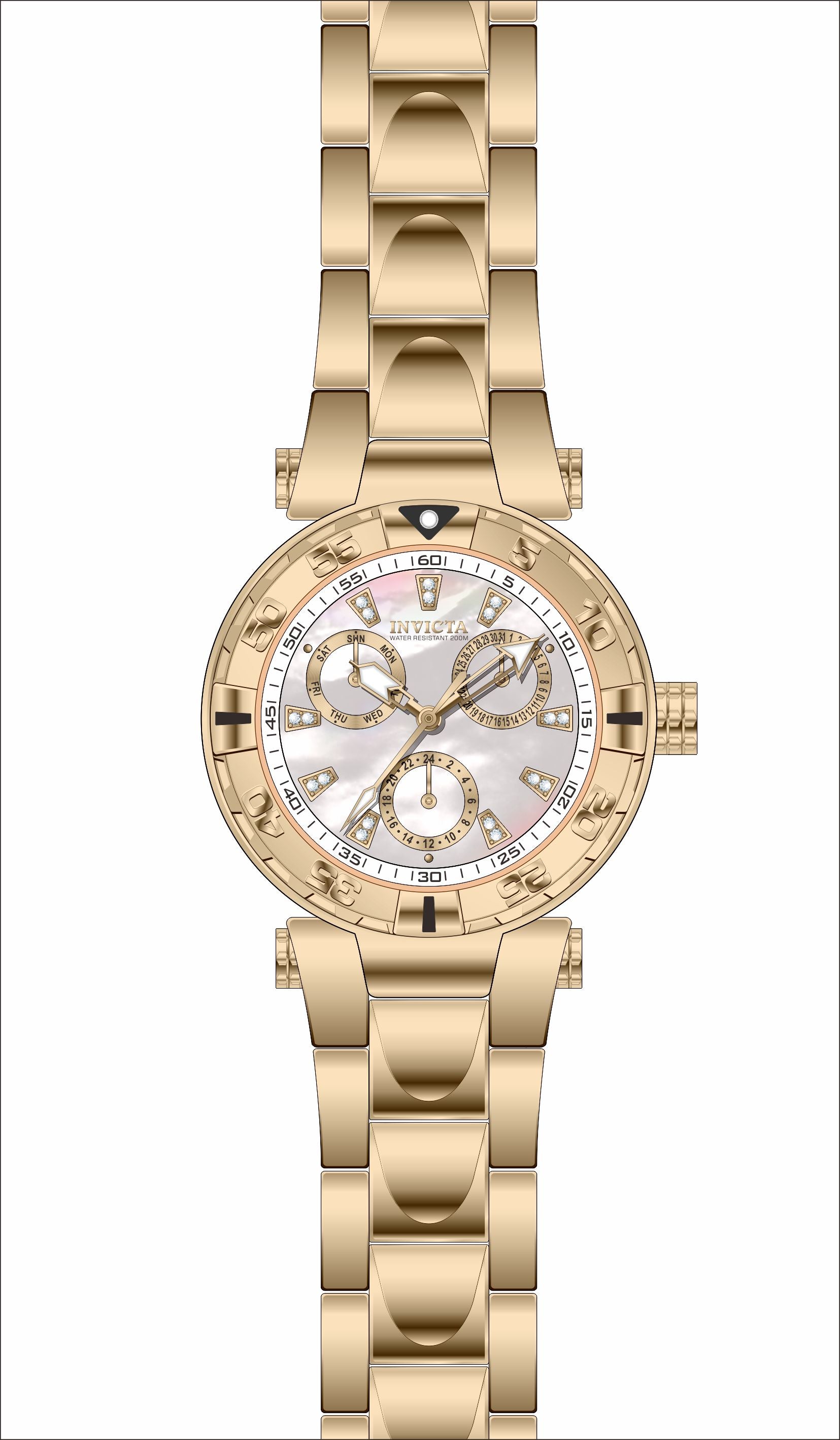 Parts for Invicta Subaqua Lady 39230