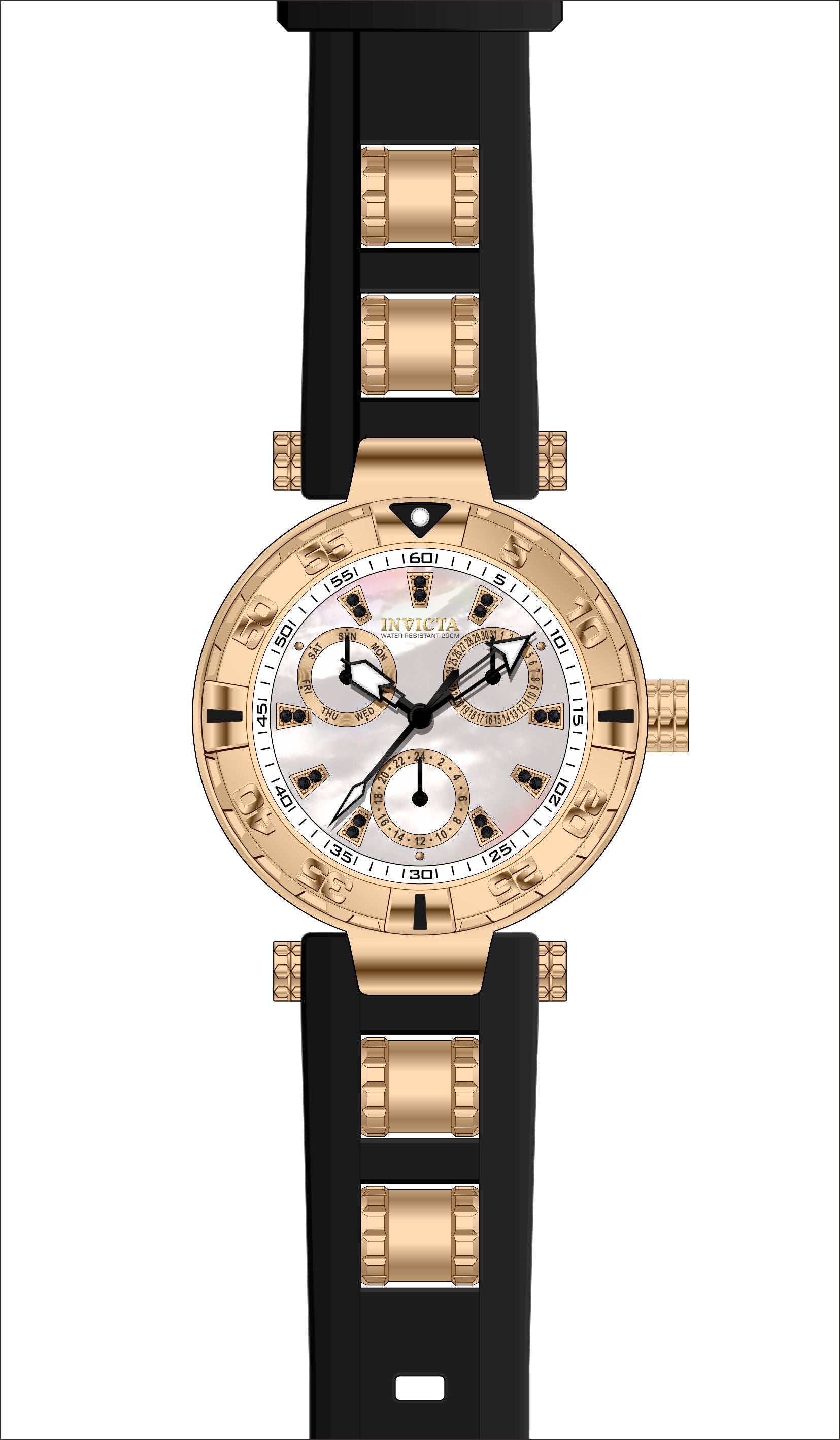 Band for Invicta Subaqua Lady 39240