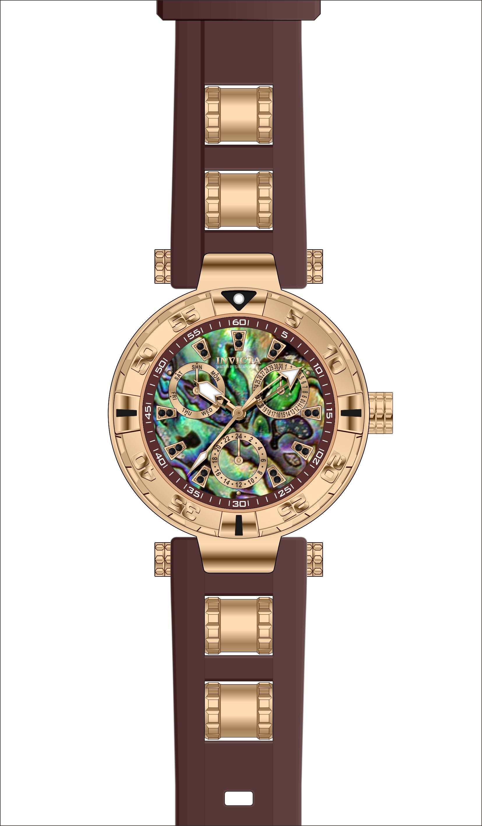 Band for Invicta Subaqua Lady 39241