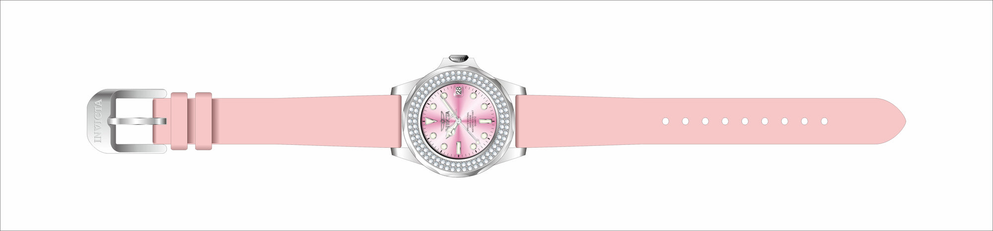 Band for Invicta Pro Diver Lady 39331