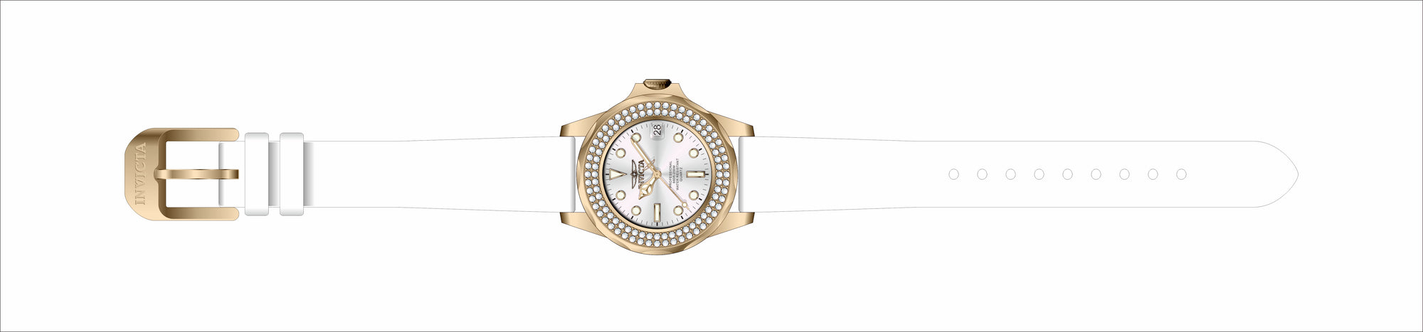 Band for Invicta Pro Diver Lady 39336