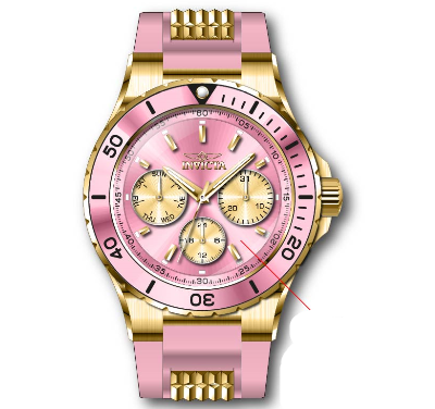 Band for Invicta Aviator Lady 39409