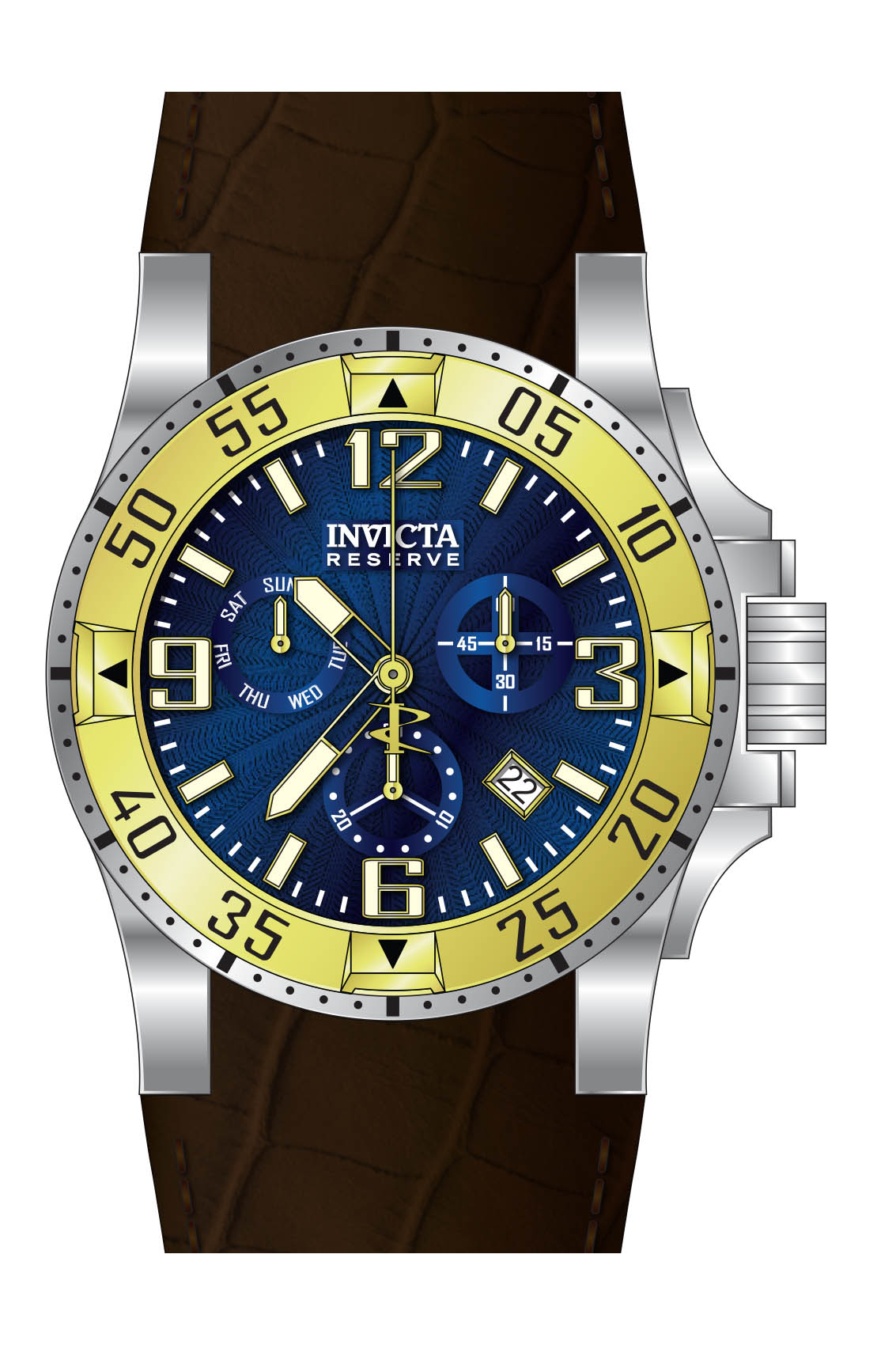 Band for Invicta Reserve Excursion Men 38209