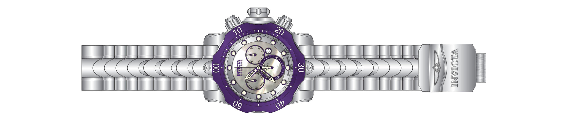 Parts for Invicta Reserve Grand Venom Men 38350