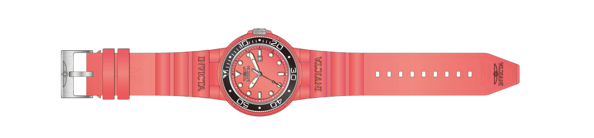 Band for Invicta Pro Diver Men 38064