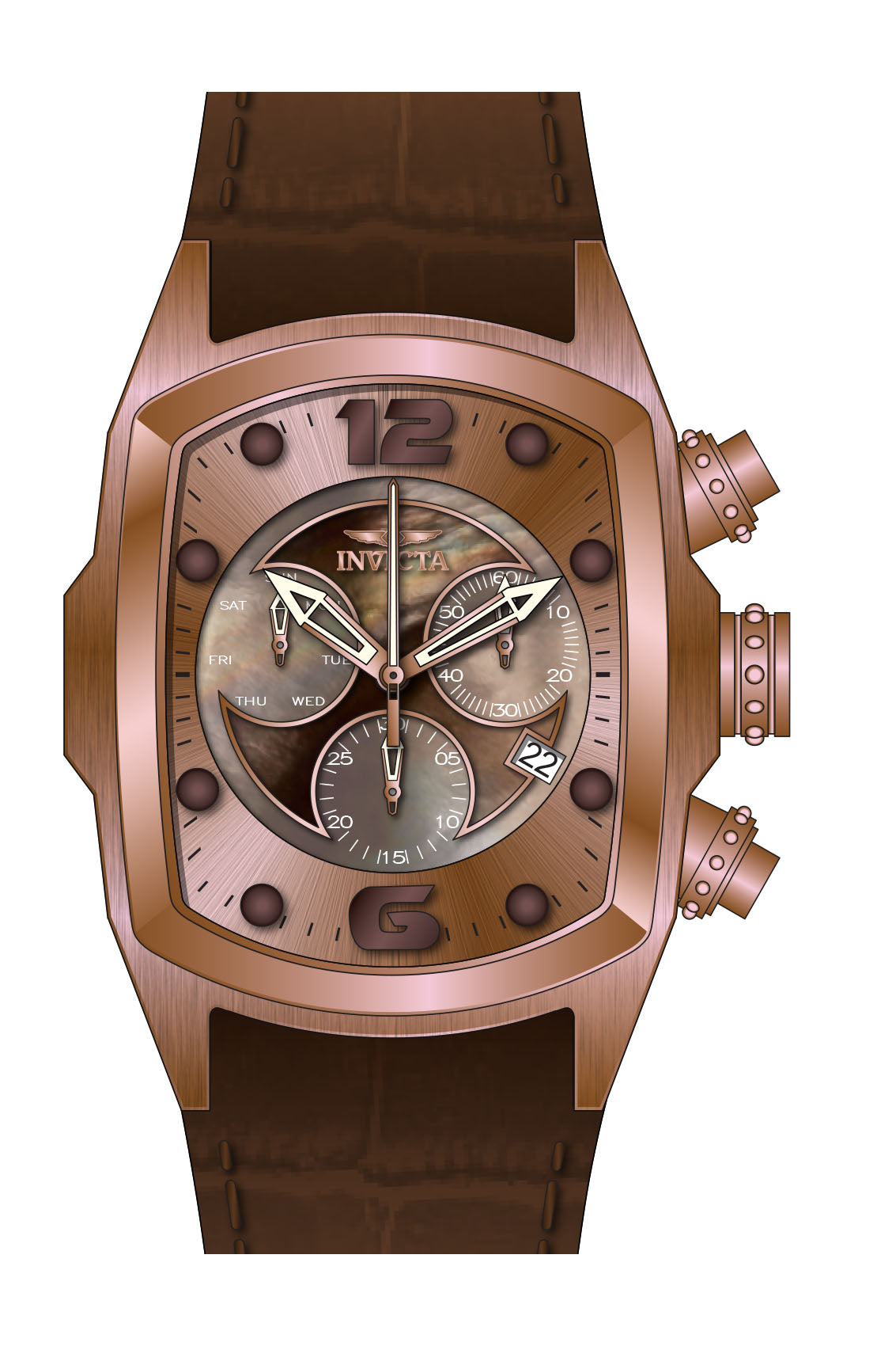 Band for Invicta Lupah Men 39131