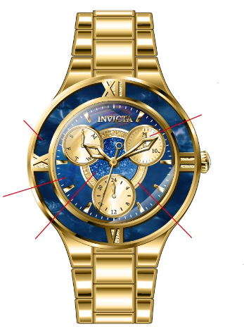 Parts for Invicta Angel Lady 39611