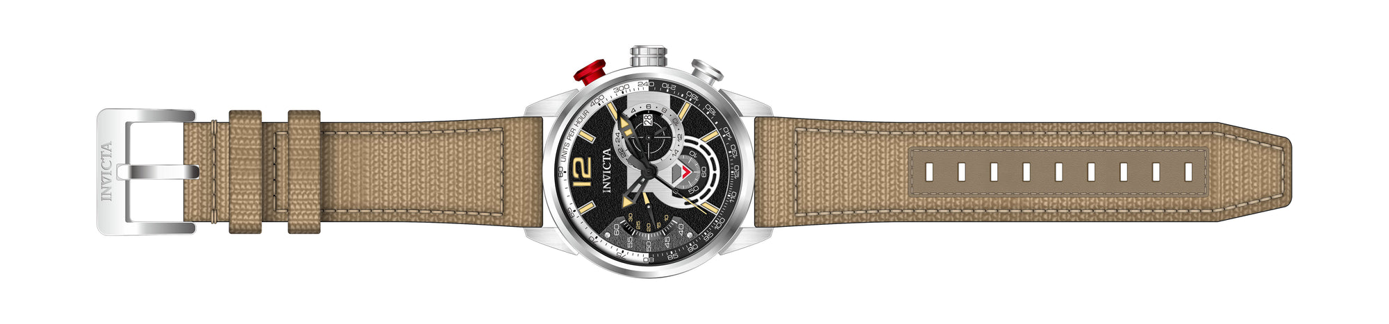 Band for Invicta Aviator Men 39653